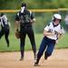 Saline sophomore Samantha Bruley rounds second and scores in the game against Allen Park on Saturday, June 8. Daniel Brenner I AnnArbor.com